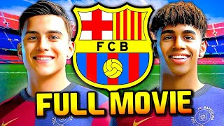 FC 24 Barcelona Career Mode  Full Movie [upl. by Yrtneg]