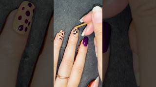 Easy nail designs for beginners 💅nails shorts shortvideo youtubeshorts trendingshorts easy [upl. by Eberto]