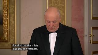 Kongens nyttårstale 2018 [upl. by Gunthar]