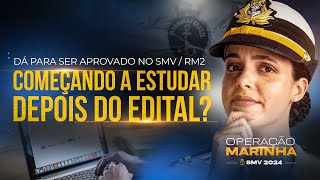 DÁ PARA SER APROVADO NO SMVRM2 COMEÇANDO A ESTUDAR DEPOIS DO EDITAL [upl. by Meedan110]