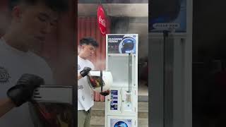 Motorbike helmet cleaning vending machine [upl. by Anilas691]