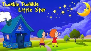 Twinkle Twinkle Little Star⭐🌟💫  A Classic Lullaby  kids poem video [upl. by Ralli]