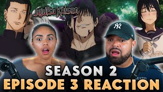 TOJI VS GOJO WAS UNBELIEVABLE  Jujutsu Kaisen S2 Ep 3 Reaction [upl. by Nilre]