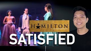 Satisfied A Hamilton Part Only  Karaoke  Hamilton [upl. by Eedeed]