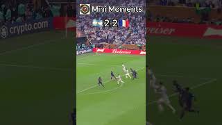 Argentina vs France 33  the best World Cup final ever 🤯 football shorts [upl. by Yruoc]