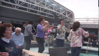 Gertrude Byrne Cruise 2019 Early morning fun at the pool [upl. by Heiner]