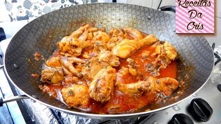 FRANGO EM MOLHOFRANGUINHO NA PANELA  RECEITAS DA CRIS [upl. by Ettenhoj681]