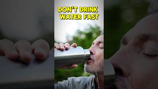 Dont Drink Water Fast – Here’s Why  Drinking Water Mistakes shorts [upl. by Neeham]