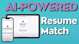 AI JobMatch Insights Your Web App for Enhanced Job Analysis [upl. by Assenej]