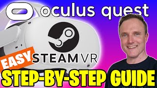 THE BEST SETUP GUIDE TO PLAY STEAM VR GAMES ON YOUR QUEST 2 [upl. by Berns]