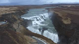 GULLFOSS WATERFALL  ICELAND [upl. by Dennis]