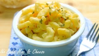 No Bake Mac and Cheese  4 Basic Ingredients [upl. by Varrian]