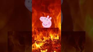 pEppA pig into bacon sTriPs MeMe sOnG meme peppapig song [upl. by Clance414]