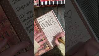 Listen to the stillness  Junk Journal with me journalwithme junkjournalwithme aestheticjournal [upl. by Ainig557]