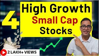 How To Find SMALL Cap HIGH Growth Stocks At Low Risk  Top 4 Small Cap Stocks  Rahul Jain Analysis [upl. by Eannej]