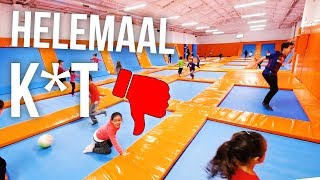 SLECHTSTE TRAMPOLINE PARK OOIT GEVAARLIJK Boazvb [upl. by Hyo]