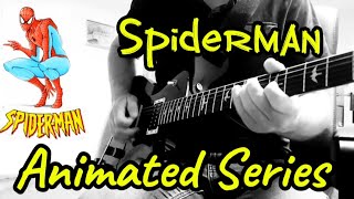 Spiderman The Animated Series Theme On Guitar [upl. by Ranice]