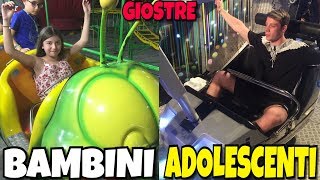 BAMBINI VS ADOLESCENTI ALLE GIOSTRE [upl. by Sissy]