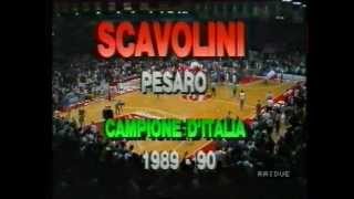 1990  i Campioni siamo sempre noi lo scudetto torna a Pesaro [upl. by Sjoberg]