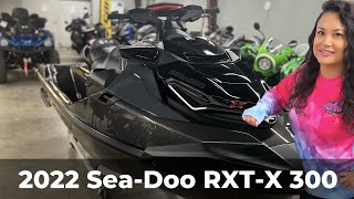 NEW 2022 SeaDoo RXT X 300  Quick Tour [upl. by Doe946]