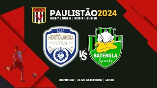 HORTOLÂNDIA FUTSAL X BATE BOLA SPORTS  PAULISTÃO  ESPORTE PLAY [upl. by Alleon]