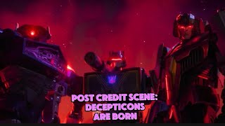 Transformers one post credits scene the decepticons are born [upl. by Sumaes552]