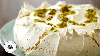 Professional Baker Teaches You How To Make PAVLOVA [upl. by Oahc]