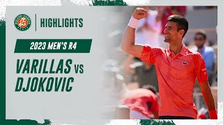 Djokovic vs Varillas Round 4 Highlights  RolandGarros 2023 [upl. by Aw]