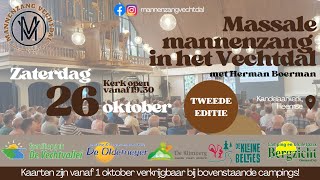 26 oktober 2024  Mannenzang avond  2000 uur [upl. by Yeltnarb873]