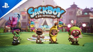 Sackboy A Big Adventure  Trailer de Características de PC  PC [upl. by Rehnberg]