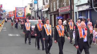 12th July Parade in Kilkeel 2016 Clip4 HD [upl. by Ecinaj604]