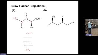 Organic Chemistry 1  Questions on drawing Fischer projections 1 [upl. by Neeleuqcaj]