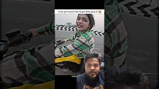 Ladki ne super bike chala li automobile funny motovlog comedy ninja crazycars motorville [upl. by Oijimer783]