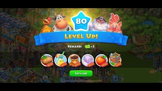 TOWNSHIP Level 80 Gameplay  1 [upl. by Ecirtnahc]