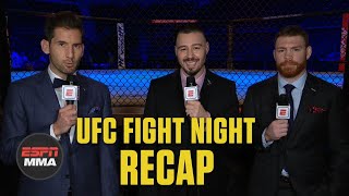 UFC Fight Night Recap Demian Maia submits Ben Askren  ESPN MMA [upl. by Alliuqa]