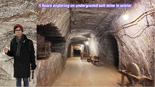 4 hours Exploring an underground BOCHNIA SALT Mine Krakow PolandEurope [upl. by O'Neil]