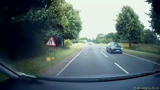 Dashcam Driving To Bristol From Alton Towers [upl. by Imoyn]