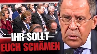 UNFASSBAR🚨Russischer Außenminister STÜRMT NATO GIPFEL [upl. by Lou239]