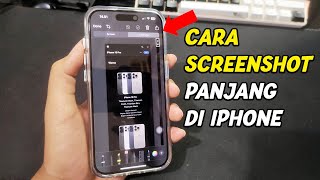 Cara Screenshot Panjang di Iphone Terbaru [upl. by Analah]