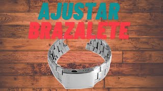 ¿Cómo ajustar un brazalete de reloj tipo Casio [upl. by Neils]