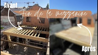 MEZZANINE PLANCHER BOIS Part 2 pose des solives  VLOG Rénovation 11 [upl. by Darci]