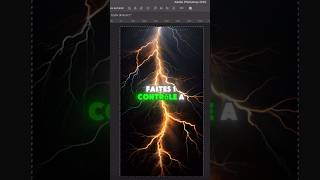 METTRE UN ÉCLAIR SUR PHOTOSHOP 🤩⚡️ [upl. by Elleirua]