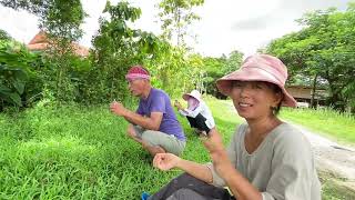 Transplanting Trees and Bamboo  Idyllic Life in Lifechanyuan International Family Thailand Branch [upl. by Eirahcaz]