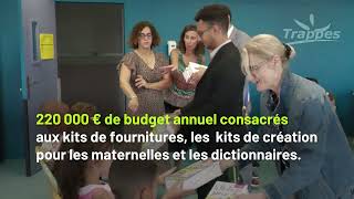 Retour en vidéo sur la rentrée scolaire 20242025 à Trappes [upl. by Audre]