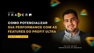 Aulão Profit Ultra  Felipe Rezes Especialista da Nelogica [upl. by Kaylil849]