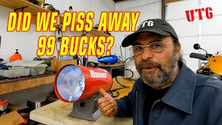 Harbor Freight Bauer Forced Air Propane Heater  Totally Spontaneous Unbox And Review [upl. by Scevo]