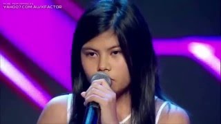 Marlisa Punzalan  Audition  X Factor Australia [upl. by Tome]