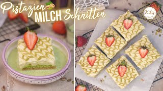 Pistazienkuchen  Pistazien Trilece mit Pistaziencreme  Ramadan mit Kiki [upl. by Yahs]