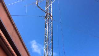 Antena KLM de 4 el  2 el WARC de EA3JL [upl. by Allisurd]