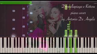 Ditonellapiaga e Rettore  Chimica  piano cover by Antonio De Angelis [upl. by Bessy]